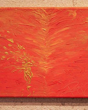 Birds Hiding In Orange