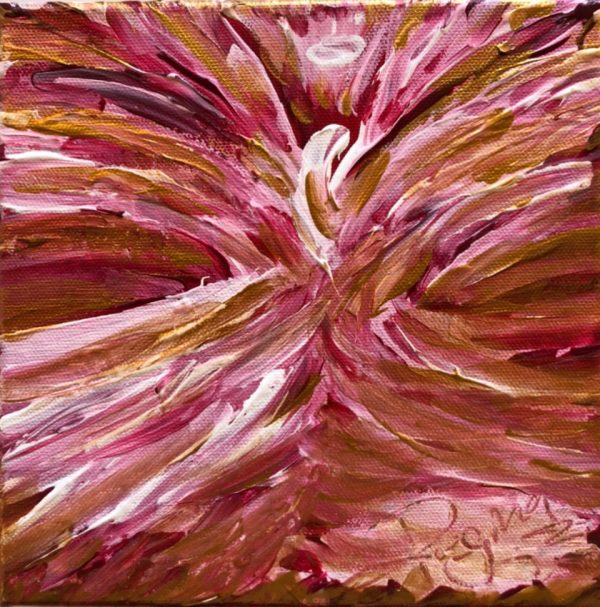 Wedding Angel, original art by Regina Lund